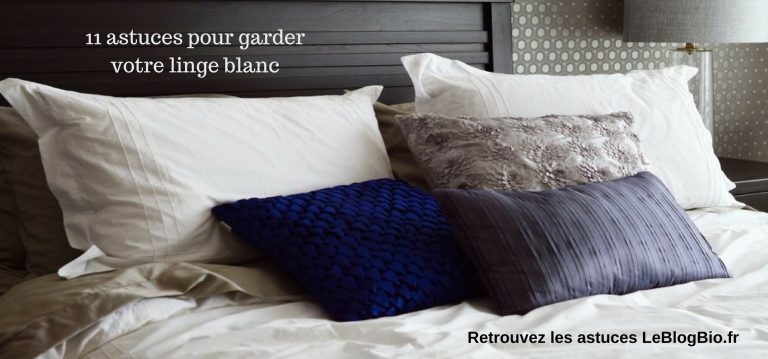 11 astuces pour garder votre linge blanc 