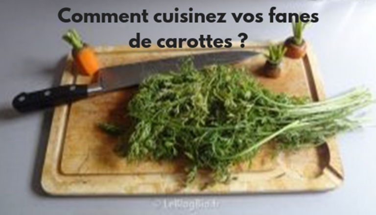 Cuisinez vos fanes de carottes : recettes antigaspi