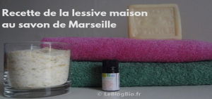 Recettes faciles de lessive au savon de Marseille réalisables en 15 min