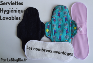avantages des serviettes hygiéniques lavables