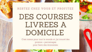 Mes bonnes adresses et promos de courses en ligne et livrées à domicile