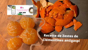 Recette de Zestes de Clémentines antigaspi