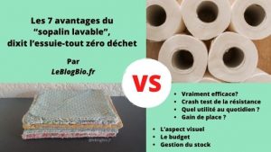Les 7 avantages du sopalin lavable dixit lessuie tout zero dechet