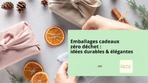 Ces emballages cadeaux en tissus et zéro déchet