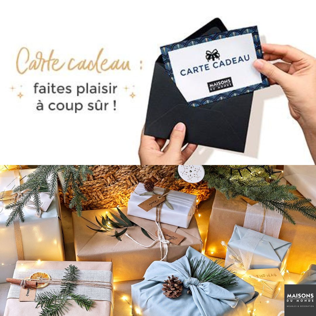 E-carte cadeau Maisons du Monde