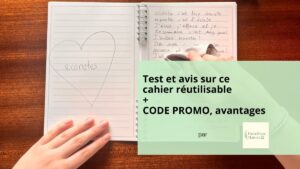 Test et avis du cahier réutilisable Econotes + CODE PROMO
