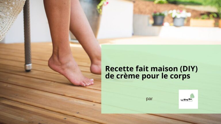Recette fait maison (DIY) de crème pour le corps par LeBlogBio.fr LeBlogBio