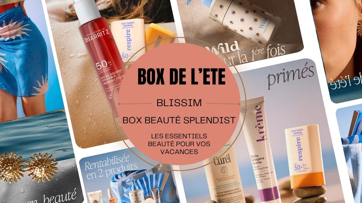 Blissim Splendist Été 2026 - coffret beauté édition limitée 11 produits valeur 243€