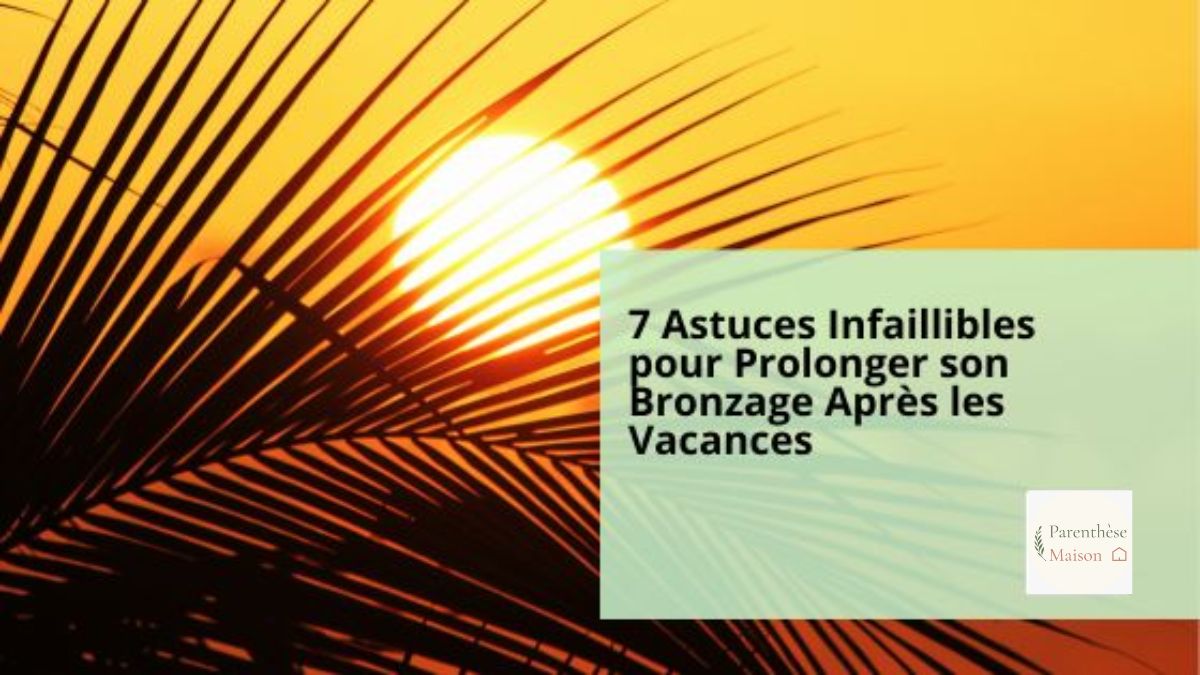 Femme peau dorée bronzée appliquant un soin hydratant naturel pour prolonger son bronzage après les vacances