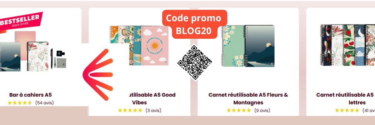 Cahier réutilisable Econotes