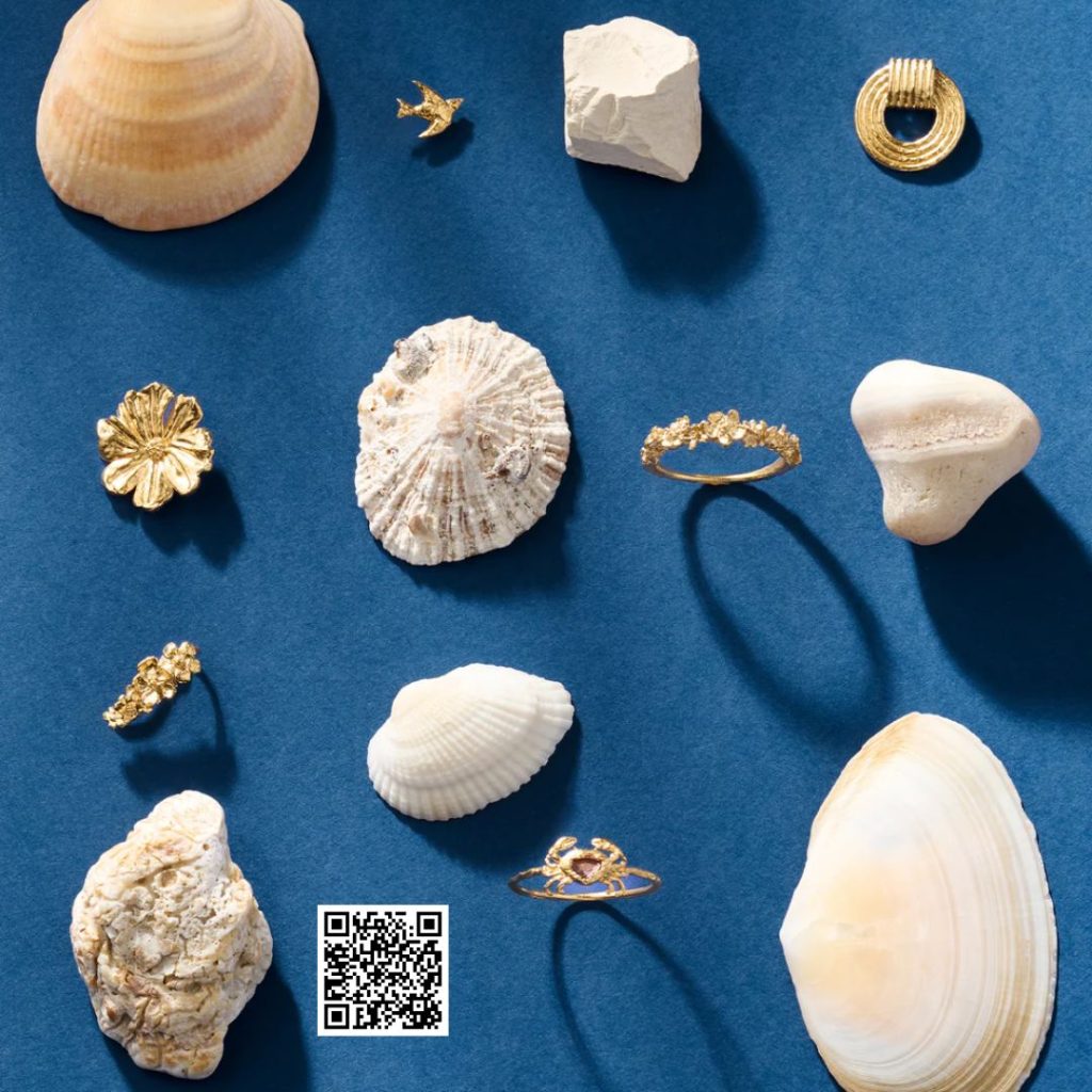 bijoux Agapée sélection summer 2026 coquillages dorés artisanat français