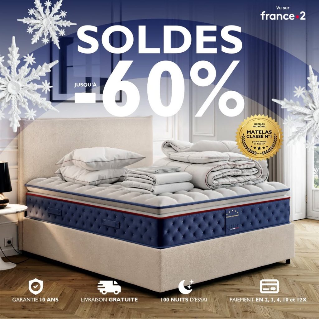 Litier Français – literie en soldes été 2026