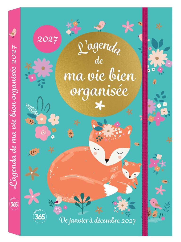 Agenda pochet ma vie bien organiée 2027