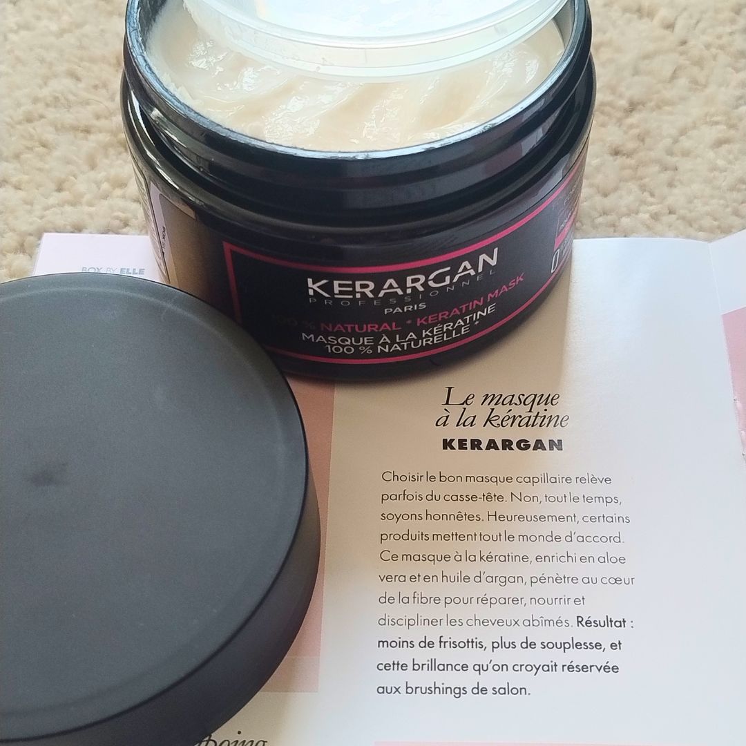Soin kératine Kerargan anti-gonflement Soin kératine Kerargan pour cheveux qui gonflent testé par Parenthèse Maison