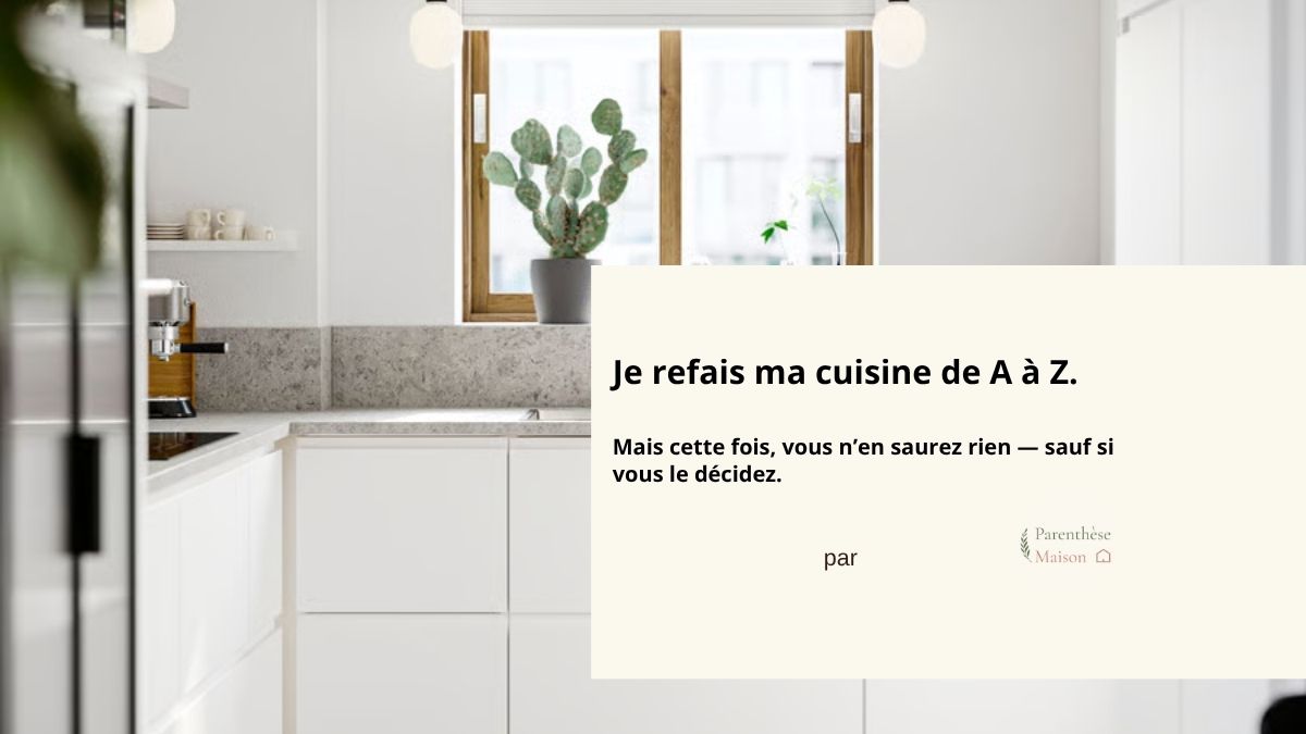 Avant la rénovation de ma cuisine et présentation de mon futur projet de cuisine IKEA.