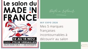Salon MIF Expo 2026 Made in France Porte de Versailles Paris