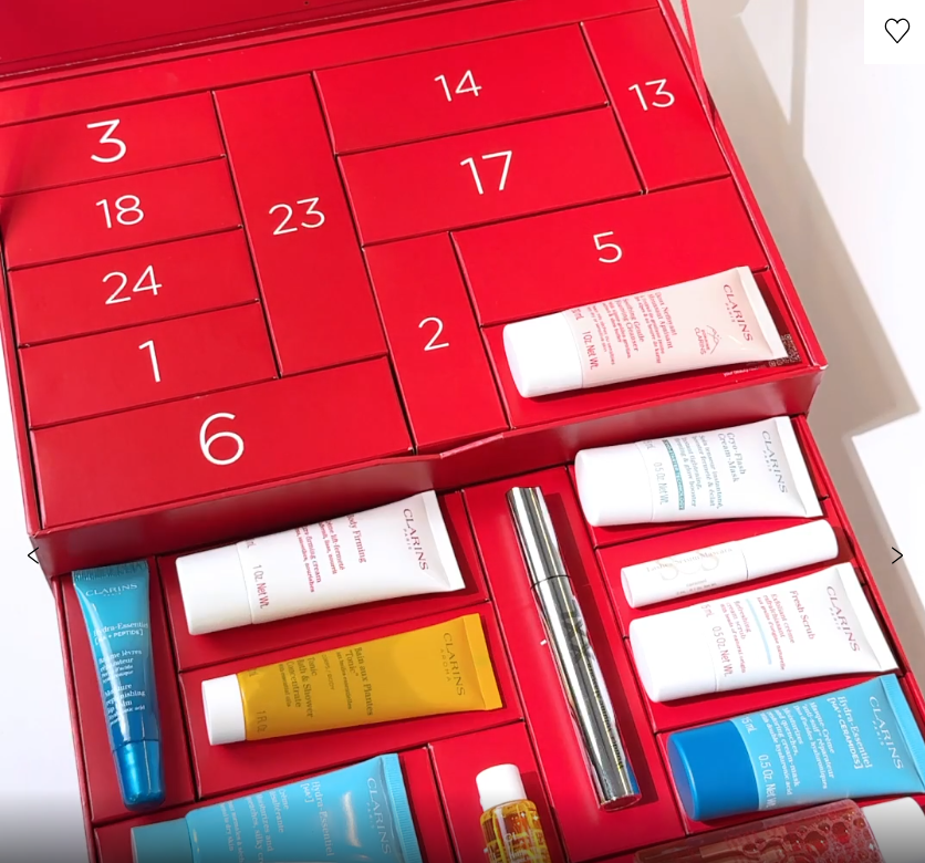 Calendrier de l'Avent Clarins 2026