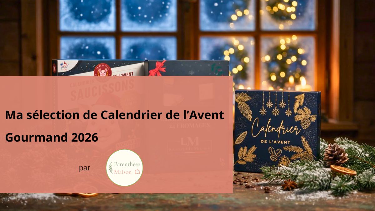 Calendrier de l'avent gourmand 2026 - saucisson Ici Présent