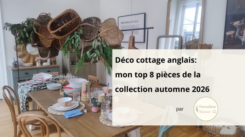 Ambiance de la collection British Cottage lors du press day Maisons du Monde à Paris