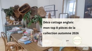 Ambiance de la collection British Cottage lors du press day Maisons du Monde à Paris